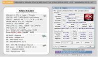 Die oben gezeigte CPU-Z-Analyse für den Rekord des AMD FX8350 ist auf Canardplus.com unter folgender Adresse zu finden: http://valid.canardpc.com/show_oc.php?id=2588391