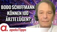 Bild: SS Video: "Interview mit Dr. Bodo Schiffmann – “Können 100 Ärzte lügen?”" (https://tube4.apolut.net/w/9XGYd3J8UsgYWkAvUUShvv) / Eigenes Werk