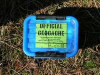 Ein Geocache-Behälter