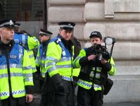 Polizei: Bei Demonstrationen wird mitgefilmt. Bild:flickr.com/mohanan