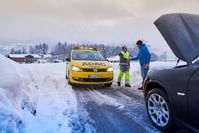 Hauptsächlich schlappe Batterien müssen die ADAC Pannenhelfer bei eisigen Temperaturen wieder flott bekommen.