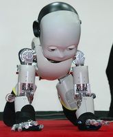 iCub: Bald auch mit berührungsempfindlicher Haut. Bild: robotcub.org