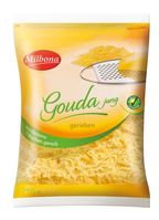 Der niederländische Hersteller Delicateur informiert über einen Warenrückruf des Produktes "Milbona Gouda jung gerieben, mindestens 7 Wochen gereift, 250g" / Bild: "obs/Lidl"