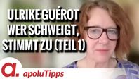 Bild: SS Video: "Interview mit Prof. Dr. Ulrike Guérot – Wer schweigt, stimmt zu (Teil 1)" (https://tube4.apolut.net/w/9rvXXbB79VEqp1thVwsSdL) / Eigenes Werk