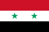 Flagge von Syrien