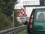 Autobahnbaustellen nehmen zügig ab