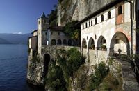 Einsiedlerei Santa Caterina, Lago Maggiore, Italien. Bild: "obs/Lago Maggiore"