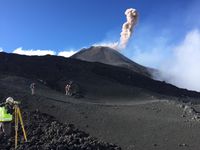 Geologen im September 2017 am Ätna