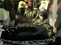Beerdigung mit Sarg in Afghanistan (Symbolbild)
