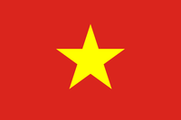 Flagge von Vietnam