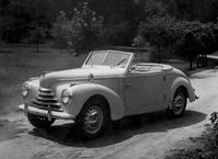 Skoda 1101 'Tudor' Cabrio (1946-1952) Bild: Skoda Auto Fotograf: Skoda Auto Deutschland GmbH