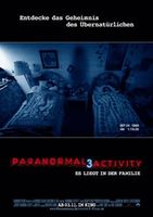 PARANORMAL ACTIVITY 3 Kinoplakat