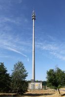 Antennenstandort in Brandenburg auf 80m Schleuderbetonmast
