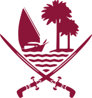 Wappen der Monarchie Katar
