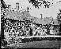 Cecilienhof im Juli 1945