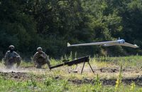 Auf dem Archivbild: Russische Soldaten starten eine Drohne vom Typ ZALA Bild: Wiktor Antonjuk / Sputnik