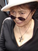 Yoko Ono in São Paulo, Brasilien. November 2007.