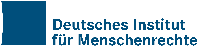 Menschenrechtspolitik Inland/Europa des Deutschen Instituts für Menschenrechte