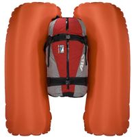 Zwei Airbags in einem Rucksack sorgen bei einem Lawinenunglück für guten Auftrieb des Skifahrers und damit für bessere Sicherheit. Bild: ABS-Aschauer
