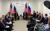 Kushner, Donald Trump und Wladimir Putin, Archivbild