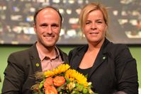 Sven Lehmann mit Mona Neubaur, 2014