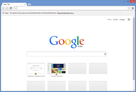 Screenshot von Google Chrome unter Windows 8.1
