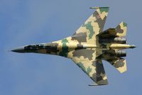 Sukhoi Su-35S (Su-35BM) Luftüberlegenheitsjäger und Mehrzweckkampfflugzeug (Symbolbild)