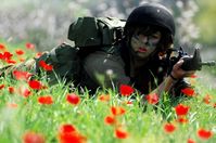 Israelische Soldatin (Symbolbild)