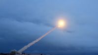 Test eines russischen atomwaffenfähigen "Burewestnik"-Marschflugkörpers (Archivbild) Bild: Russisches Verteidigungsministerium / Sputnik