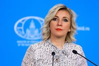 Maria Sacharowa (2023) Bild: Der Pressedienst des russischen Außenministeriums / Sputnik