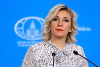 Maria Sacharowa (2023) Bild: Der Pressedienst des russischen Außenministeriums / Sputnik