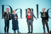 Beckedahl gehört neben (von links) Johnny Haeusler, Tanja Haeusler und Andreas Gebhard zu den Mitgründern der Konferenz re:publica (2019), Archivbild