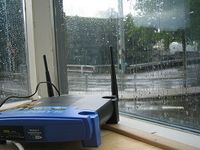 WLAN-Router: haben trübe Sicherheits-Aussichten. Bild: flickr.com, thms.nl