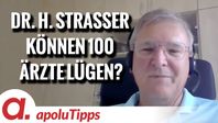 Bild: SS Video: "Interview mit Dr. Hannes Strasser – “Können 100 Ärzte lügen?”" (https://tube4.apolut.net/w/kXGy5mom9zTRUQMaykXEBr) / Eigenes Werk