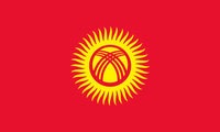 Flagge von Kirgistan