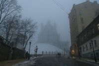 rchivbild: Kiew am Morgen des 17. Dezember während einer Stromabschaltung Bild: Gettyimages.ru