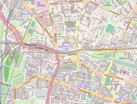 Karte von Kreuzberg 61 (ohne Grenzen, ohne südliche und östliche Randbereiche)