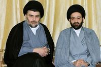 Muqtada as-Sadr (links) mit Sejjed Ali Taleqani (2012), Archivbild