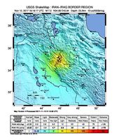 Erdbeben im Iran, vom 12. November 2017