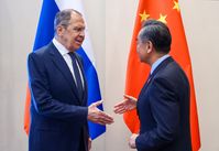 Der russische Außenminister Sergei Lawrow und sein chinesischer Amtskollege Wang Yi. Bild: Pressestelle des russischen Außenministeriums / Sputnik
