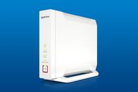 Triband-WLAN-Router im schlanken, aufrechten Gehäuse: die neue FRITZ!Box 4060