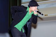 Robert Wolf aus Esslingen alias Robeat, die „Human Beatbox“. Bild: kinderwelten