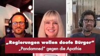 Bild: SS Video: "„Regierungen wollen doofe Bürger“ - Punkt.PRERADOVIC mit Marijn Poels und Milosz Matuschek" (https://odysee.com/Pandamned:f00d535b6dcab7a3bf4e000ac9ae5da4c670b116?src=embed) / Eigenes Werk