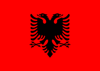 Albanien Flagge