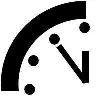 Doomsday Clock aus dem Bulletin of the Atomic Scientists