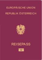 Der biometrische EU-Reisepass Österreichs Bild: Rep. Österreich - wikipedia.org