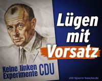 Bild: Screenshot Internetseite: "https://afd-bjoern-hoecke.de" / Eigenes Werk