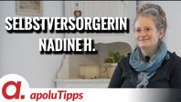 Bild: SS Video: "Interview mit der Selbstversorgerin Nadine H. aus dem Dokumentarfilm “Project Fovea”" (https://tube4.apolut.net/w/dyy6dEk7n2AETKykqj5VsP) / Eigenes Werk