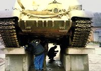 Bundeswehrpanzer: Entweder an der Ostfront in Russland stationiert oder fahrender Schrotthaufen innerhalb Deutschlands (Symbolbild)