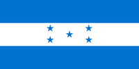 Die Flagge von Honduras.